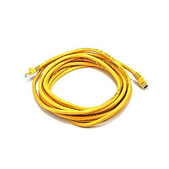 Monoprice Cat5e Utp Cable_ 14ft Yellow (2148)