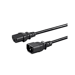 Monoprice 2ft 16awg Power Extension Cord (27309)