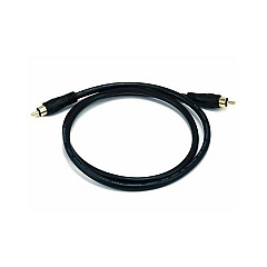 Monoprice Coaxial Audio/video Rca Cable M/m 3ft (2743)