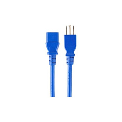 Monoprice 1ft 18awg Blue Power Cord Cable (33557)