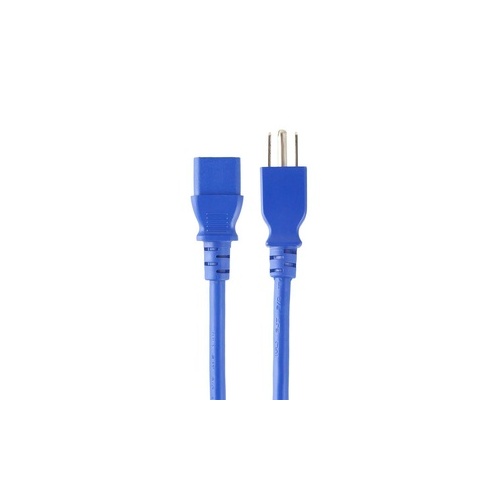 Monoprice 3ft 18awg Blue Power Cord Cable (33566)
