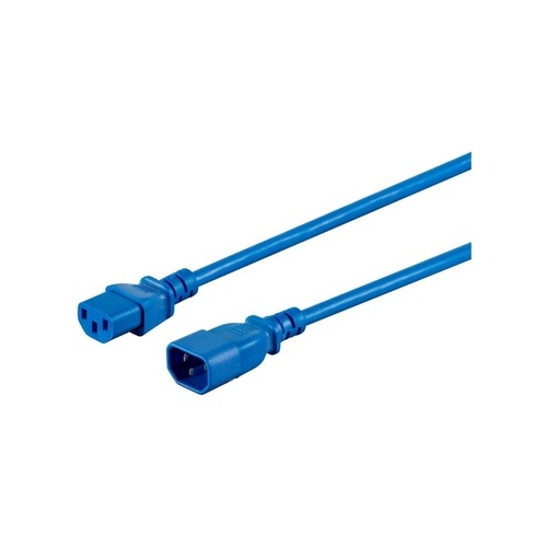 Monoprice Extension Cord Blue_ 6ft (33620)