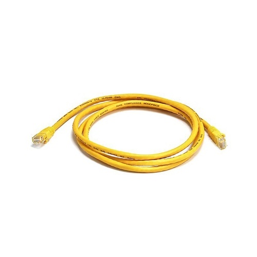 Monoprice Cat5e 24awg Utp Patch Cable_ 5ft Yellow (3383)