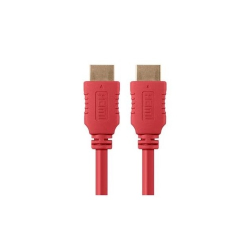 Monoprice High Speed Hdmi Cable_ 3ft Red (4021)