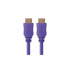 Monoprice High Speed Hdmi Cable_ 3ft Purple (4022)