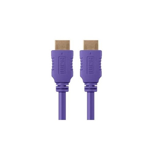 Monoprice High Speed Hdmi Cable_ 6ft Purple (4025)