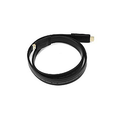 Monoprice Flat High Speed Hdmi Cable_ 3ft Black (4157)