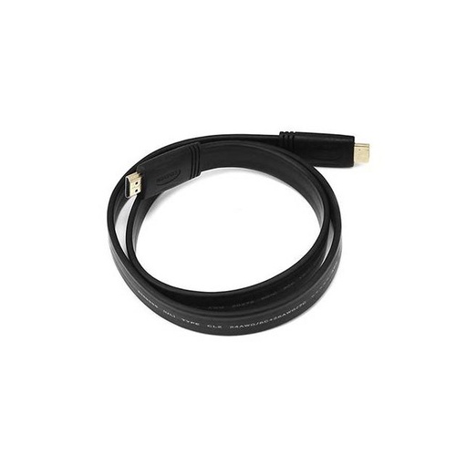 Monoprice Flat High Speed Hdmi Cable_ 3ft Black (4157)