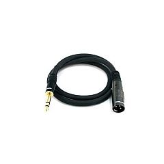 Monoprice Xlr M To 1/4in Trs M 16awg Cable3ft (4760)