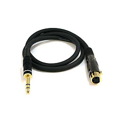 Monoprice Xlr F To 1/4in Trs M 16awg Cable 3ft (4768)