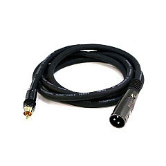 Monoprice Xlr Male To Rca Male Cable 6ft (4777)