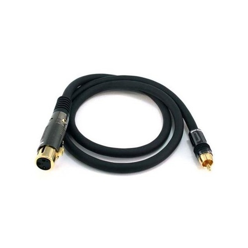 Monoprice Xlr Female To Rca Male 16awg Cable 3ft (4784)