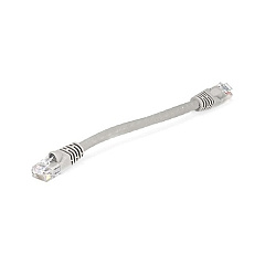 Monoprice Cat5e Patch Cable_ 6-inch Gray (4977)