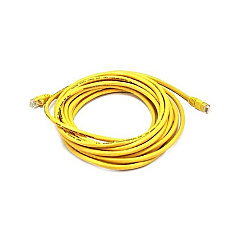 Monoprice Cat5e Patch Cable_ 20ft Yellow (4992)