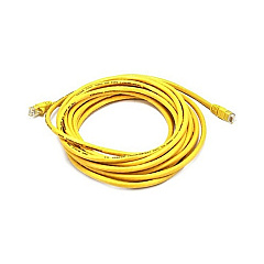 Monoprice Cat6 24awg Cable_ 20ft Yellow (5016)