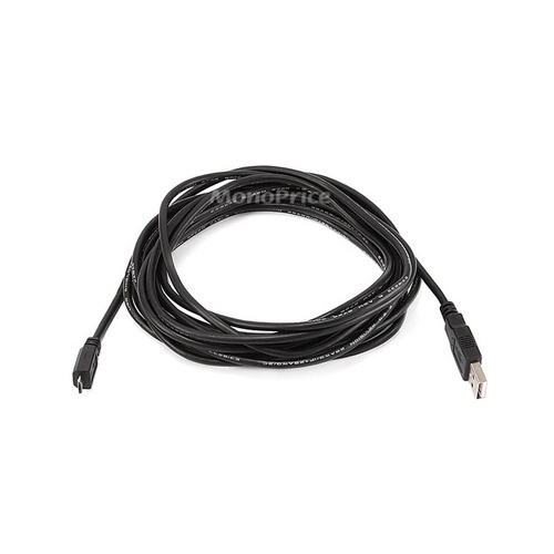 Monoprice Usb 2 A M To Micro M 28/28awg 15ft (5138)
