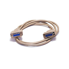 Monoprice Db15 M/f 1:1 Molded Cable - Beige 10ft (545)
