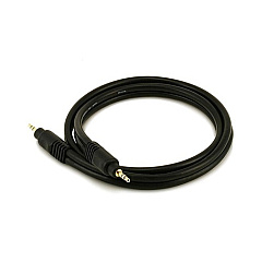 Monoprice Stereo M To Stereo M Cable 3ft- Black (5576)