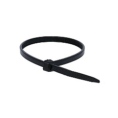 Monoprice Cable Tie 8 Inch 40lbs_ 100pcs/pk Black (5761)