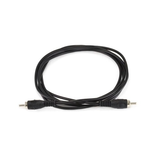 Monoprice Rca Plug/plug M/m Cable - Black 6ft (653)