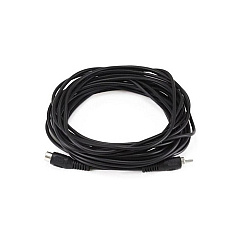 Monoprice Rca Plug/jack M/f Cable - Black25f (658)