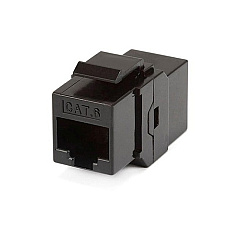 Monoprice Cat6 Inline Coupler Keystone Jack - Blak (7297)