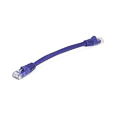 Monoprice Cat6 Utp Cable_ 6-inch Purple (7503)
