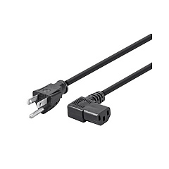Monoprice Right Angle Power Cord Cable 6ft (7676)