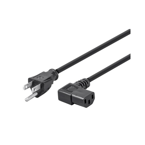 Monoprice Right Angle Power Cord Cable 3ft (7679)