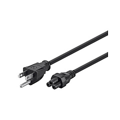 Monoprice Grounded Ac Power Cord 18awg_ 6ft Black (7688)