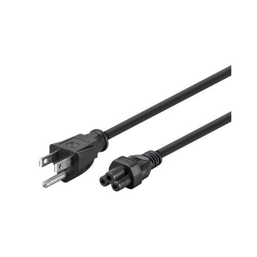 Monoprice Grounded Ac Power Cord 18awg_ 6ft Black (7688)