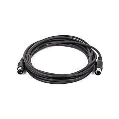 Monoprice Midi Cable W 5 P Din Plugs - Black20ft (8535)