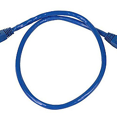 Monoprice Cat6a 24awg Stp D Cable_ 2ft Blue (8601)