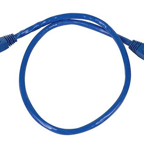 Monoprice Cat6a 24awg Stp D Cable_ 2ft Blue (8601)