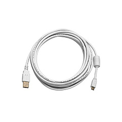 Monoprice Usb 2 A M To Micro M Cable 15ft - White (8643)