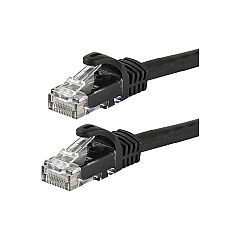Monoprice Cat6 Utp Cable_ 1ft Black (9795)