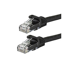 Monoprice Flexboot Cat6 24awg Cable_ 14ft Black (9823)