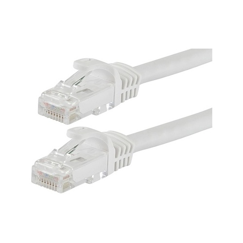 Monoprice Flexboot Cat6 24awg Cable_ 10ft White (9835)