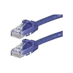 Monoprice Cat6 Utp Cable_ 1ft Purple (9848)