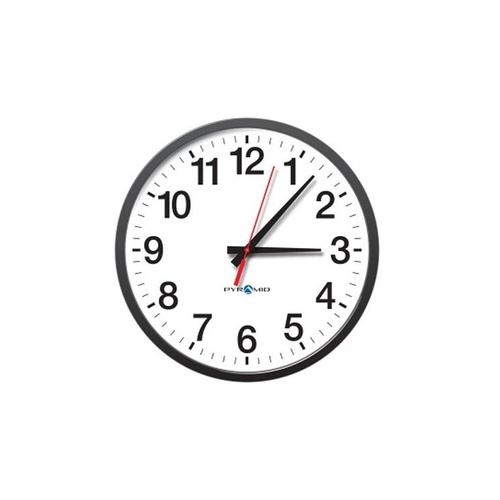 Pyramid Time Systems Sync Poe Analog 13 Clock (SEA3AALDRB)