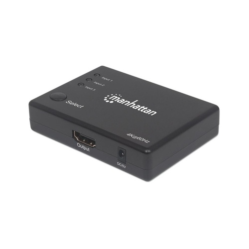 Manhattan - Strategic Manhattan 4k Compact 3-port Hdmi Switch (207676)