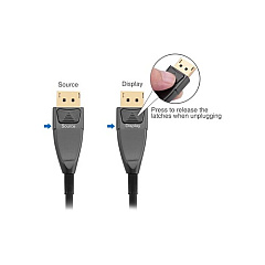 SIIG Displayport 1.2 Fiber Optical Cable 20m (CBDP2011S1)