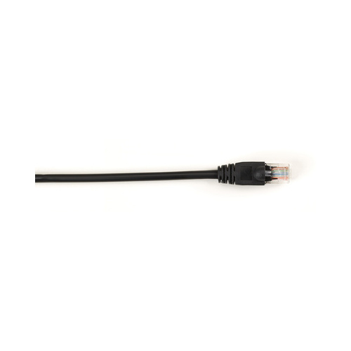 Black Box Cat6 250-mhz Molded Snagless Stranded Ethernet Patch Cable-unshielded(utp),cm Pvc(rj45 M/m),black,1-ft.(0.3-m),25-pack (CAT6PC-001-BK-25PAK)