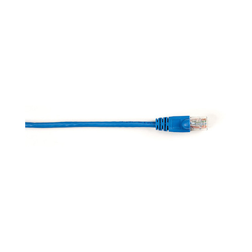 Black Box Cat6 250-mhz Molded Snagless Stranded Ethernet Patch Cable-unshielded(utp),cm Pvc(rj45 M/m),blue,4-ft.(1.2-m),10-pack (CAT6PC-004-BL-10PAK)