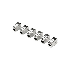 Trendnet Shielded Cat6a Keystone Jack - 6- Pack (TCK06C6A)