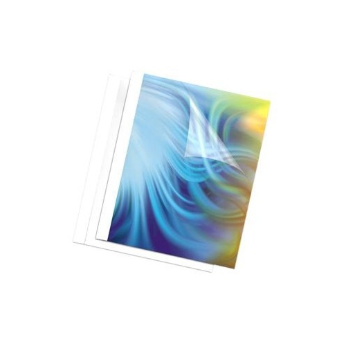 Fellowes Covers Thermal Gloss White 1/16in 10pk (5225101)