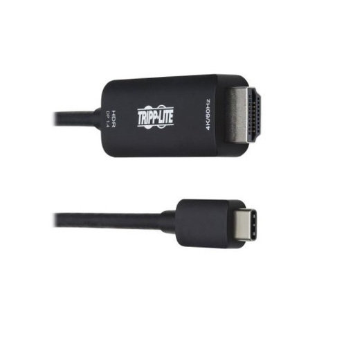 Tripp Lite Usb C To Hdmi Adapter Cable 4k60hz 3ft (U444003HDR4BE)