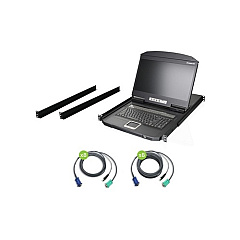 Iogear Widescreen Lcd 16 Port Kvm W/cables (GCL1916WKITU)