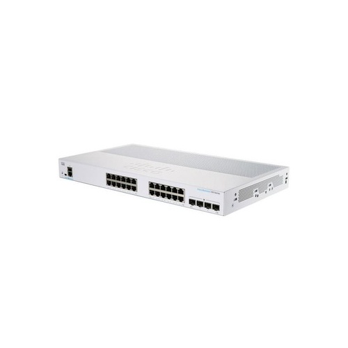 Cisco Cbs350 Managed 24-port Ge, Poe, 4x1g Sfp (CBS35024P4GNA)