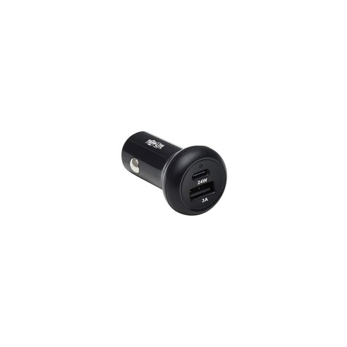 Tripp Lite Usb Car Charger Dualport 24w Usb C Usb-a (U280-C02-24W-1B)